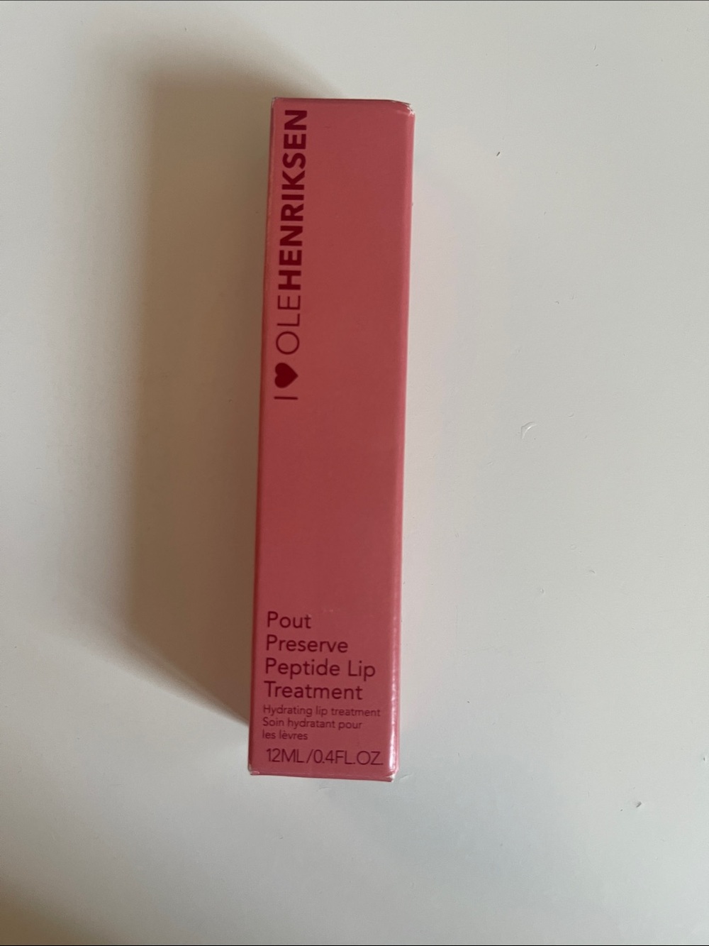Ole Henriksen Pout Preserve Peptide Lip Treatment - Pink Packaging